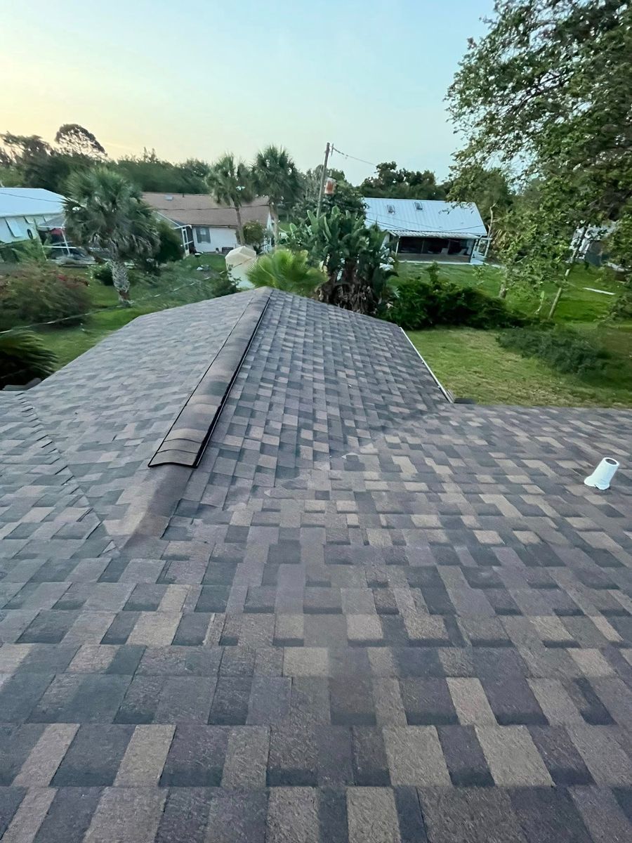 New Roof Installation for Roof Galore in Palm Bay, FL