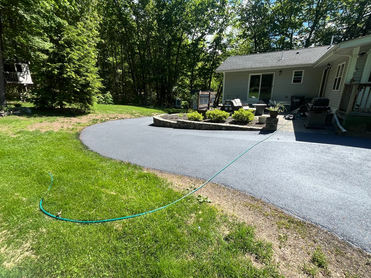 Seal Coating for Cates Sealcoating and Striping in Charlton, MA