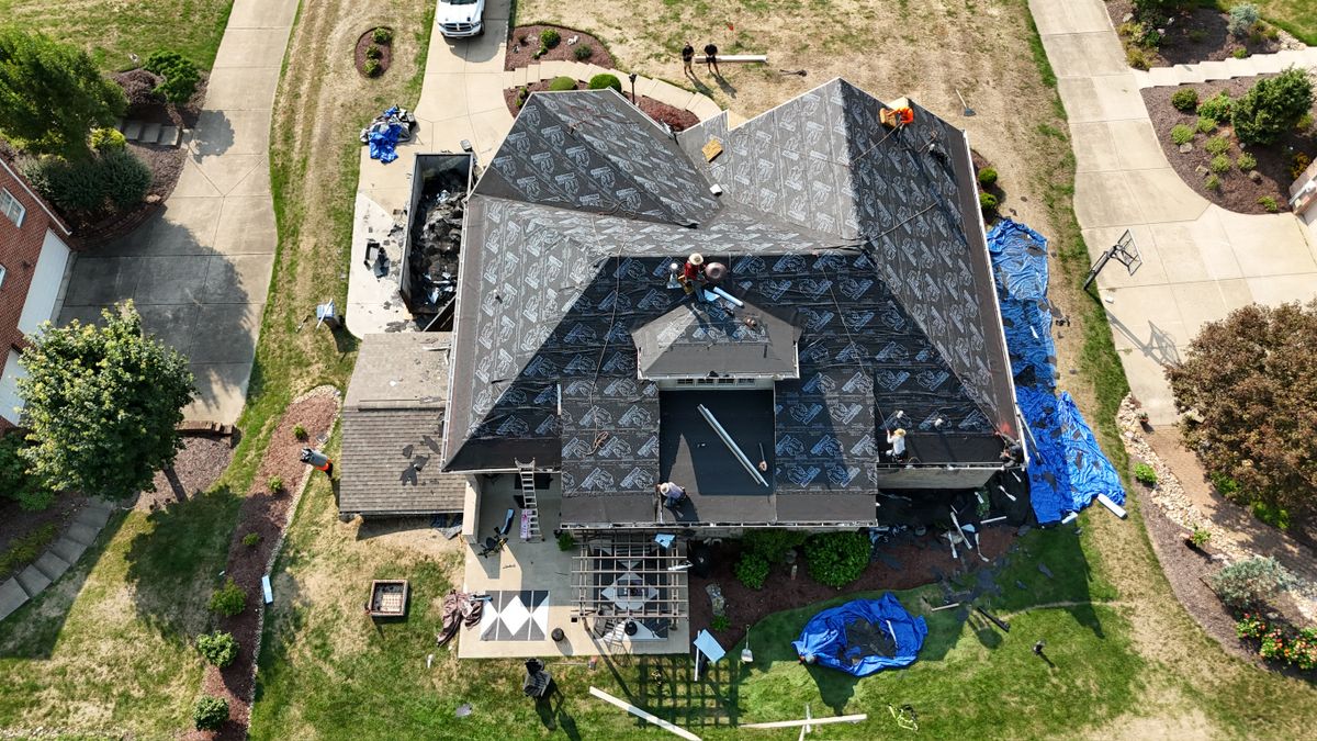 Shingle Installation for Ridge Point Roofing in Venetia, PA