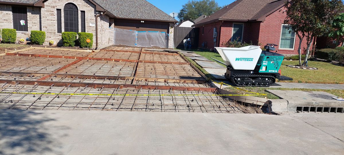 Driveways for Slabs on Grade - Concrete Specialist in Spring, TX