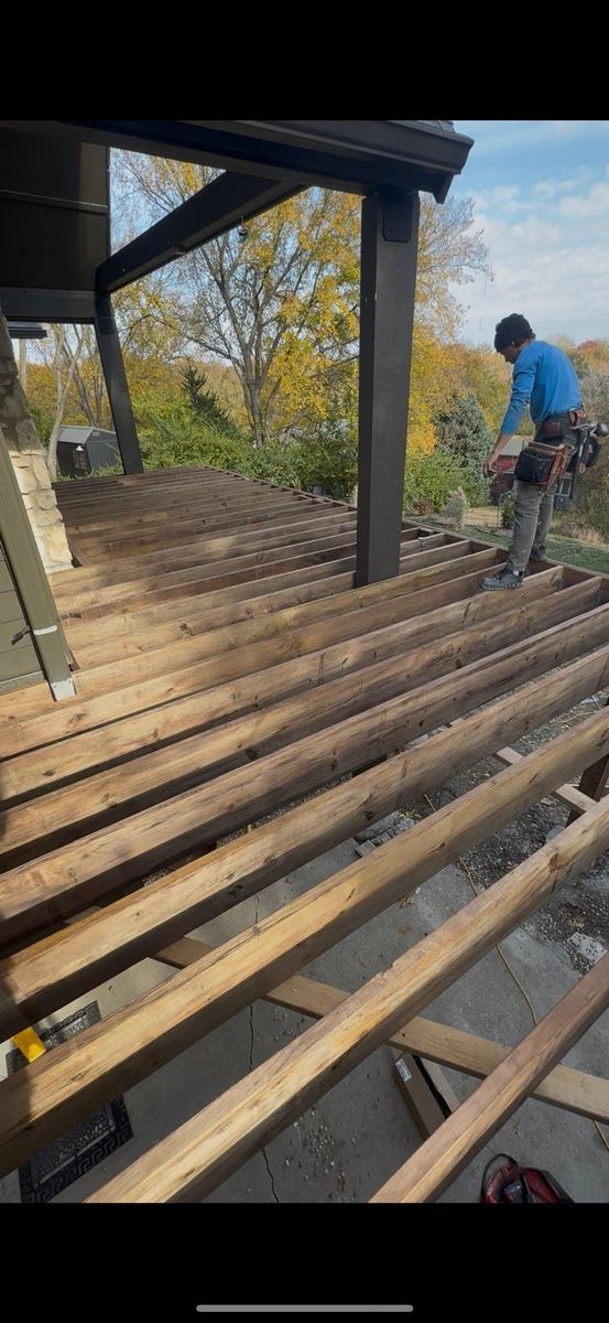 Framing for SDM Construction LLC in Lawrence, KS