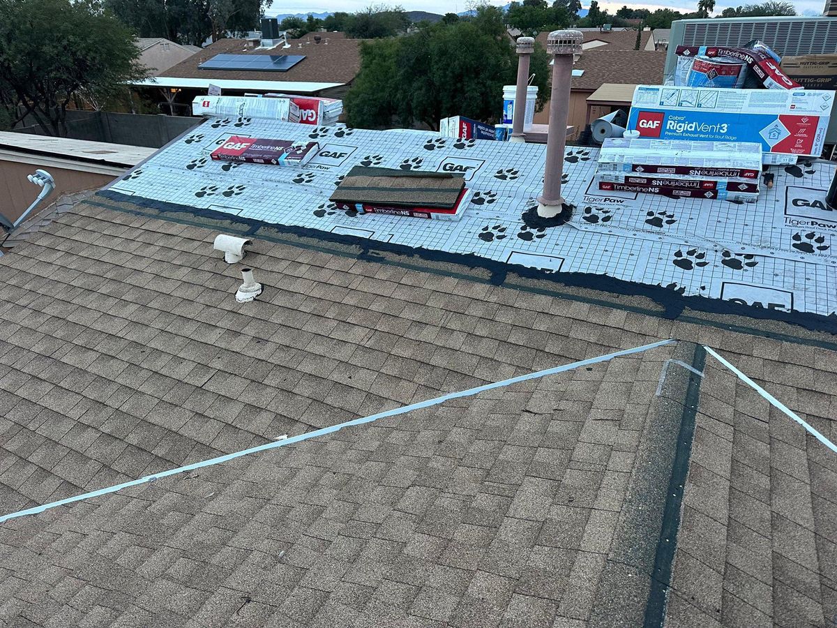 Roofing Repairs for Castro’s Custom’s Roofing LLC in Tucson, AZ