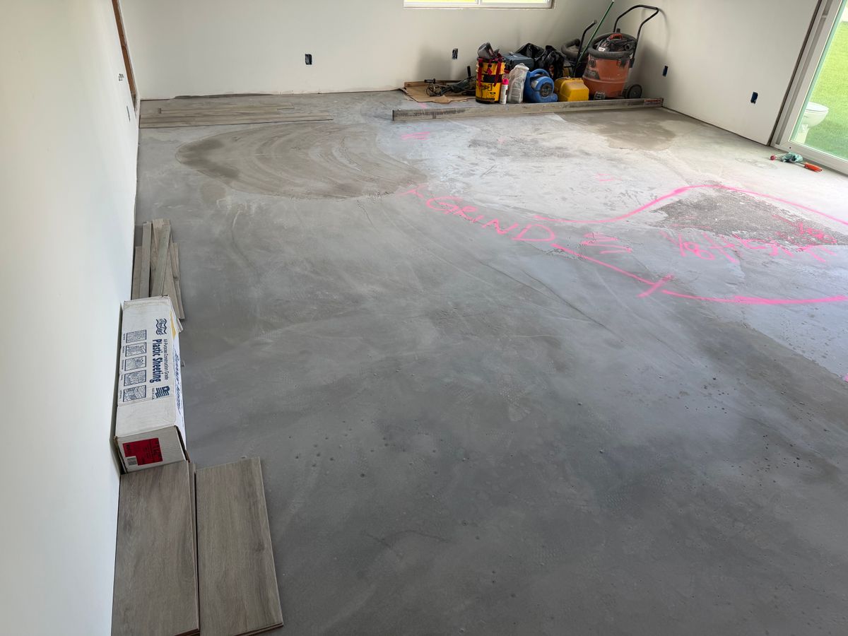 Floor Preparation and Self-Leveling for Top Knotch Floors HI, LLC  in Honokaa, HI