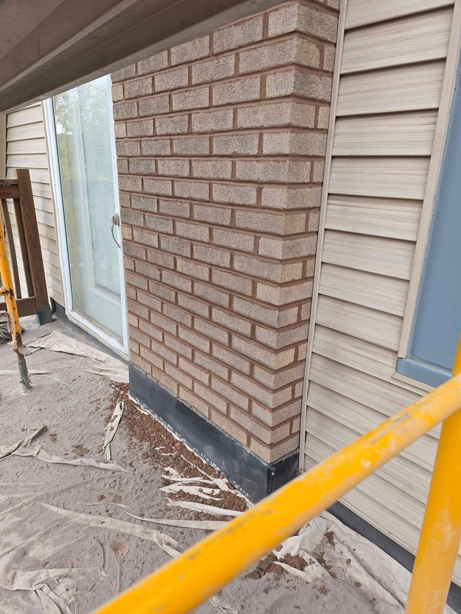 Brickwork for JM Restoration LLC. in South Milwaukee, WI