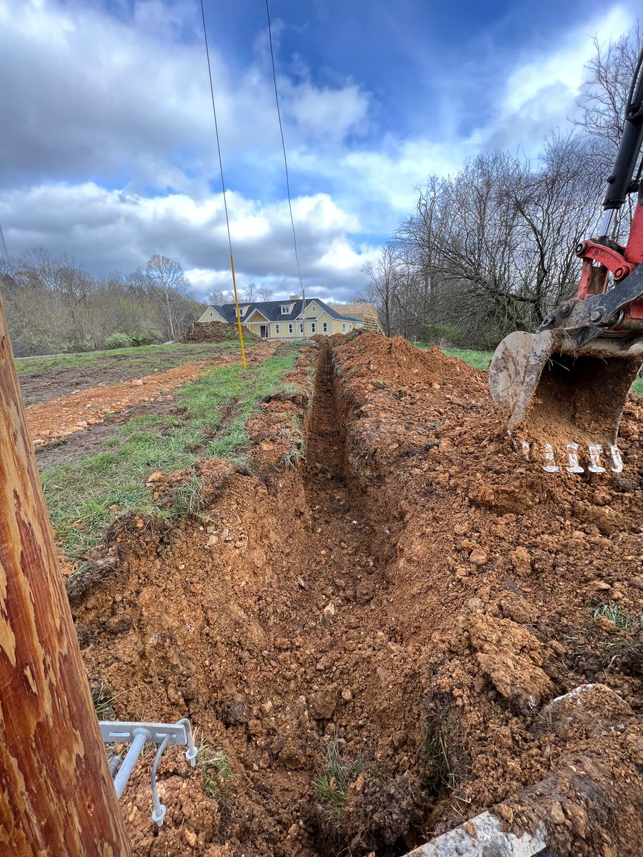 Site Preparation for High Country Wildlife & Land Management in Columbia, TN