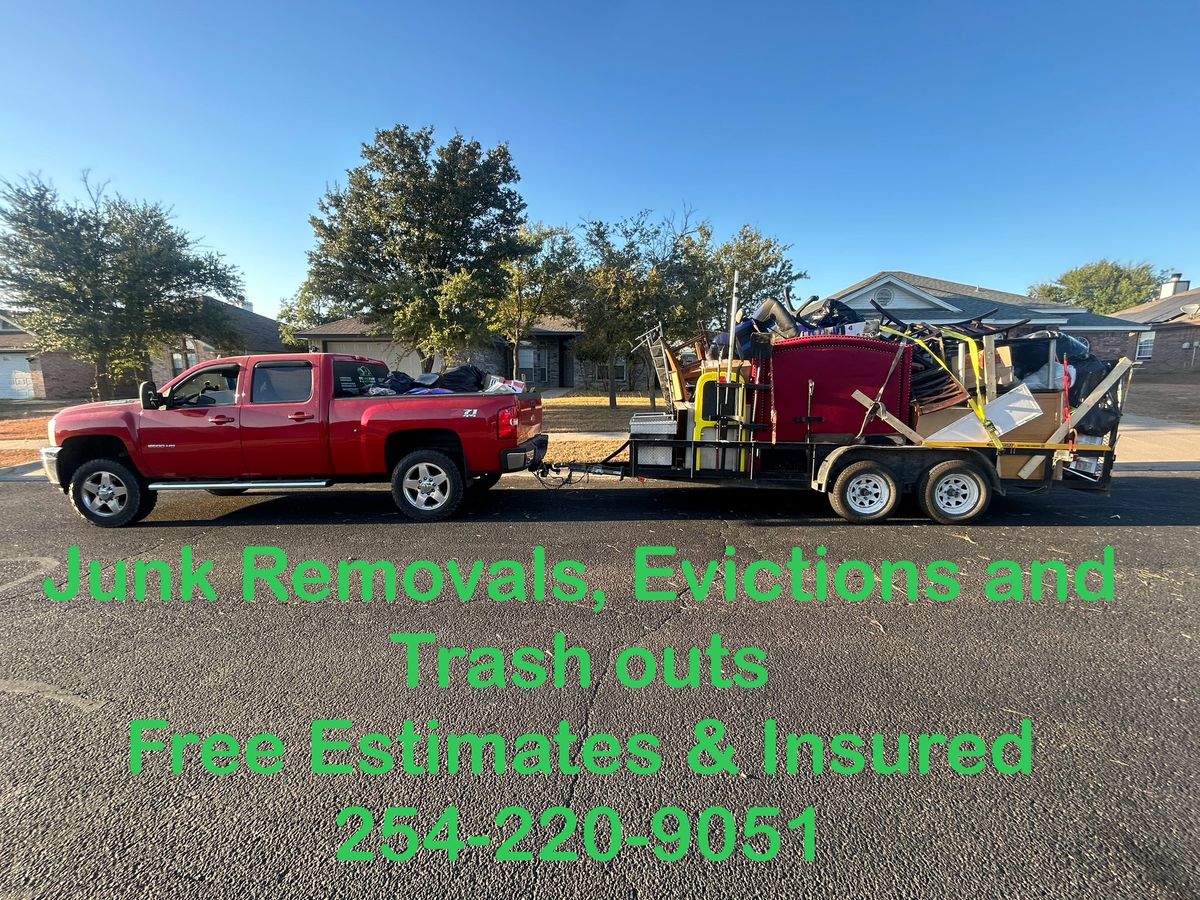 Junk Removal for D’s Lawncare in Killeen, TX