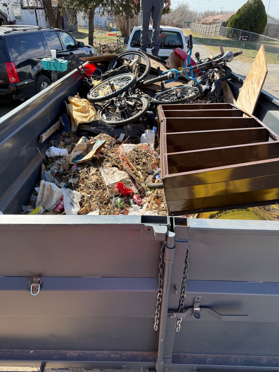 Junk Removal for Triple C Improvements in Carnegie, OK