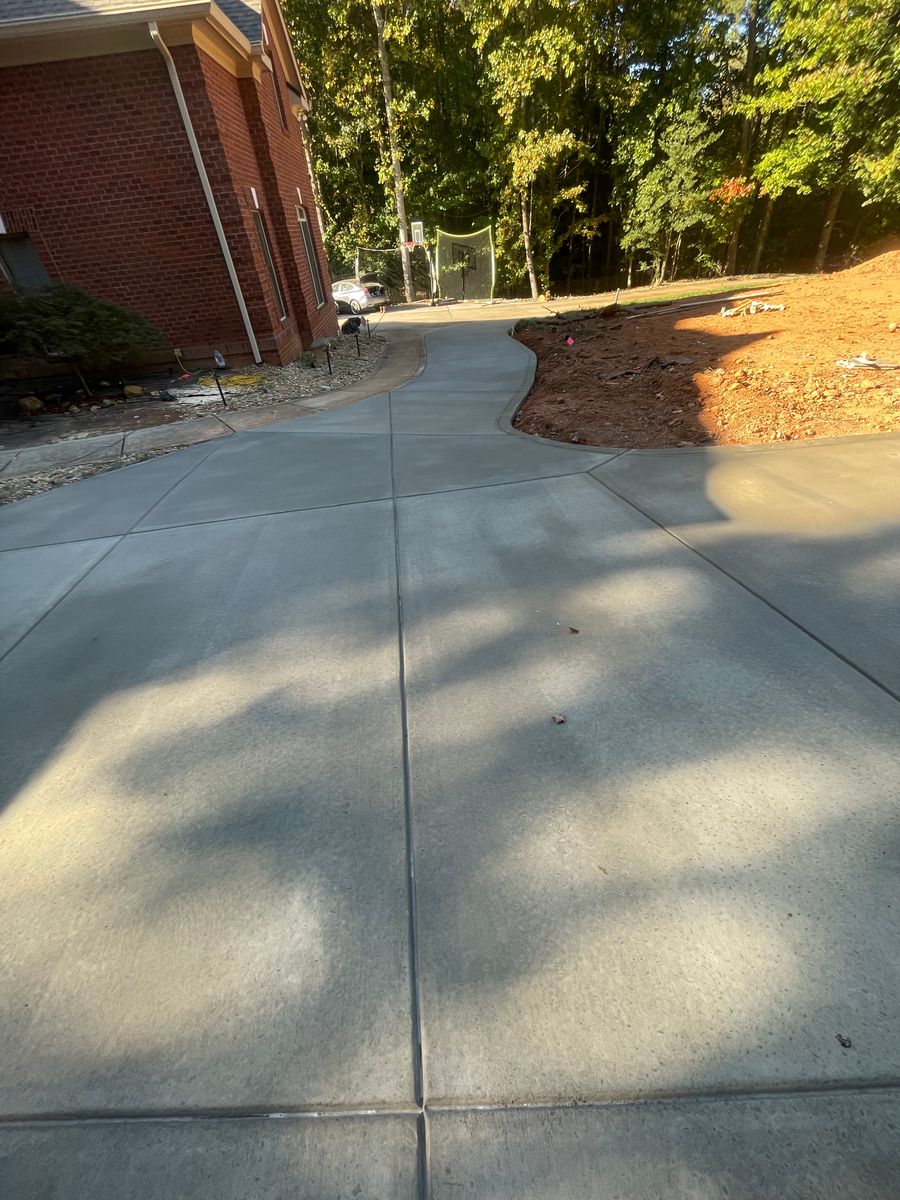 Driveway Construction for Wenkel Concrete, LLC in Sherrills Ford, NC