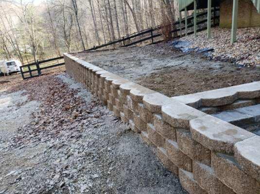 Retaining Wall Construction for Richards Lawn and More in Richmond,  KY