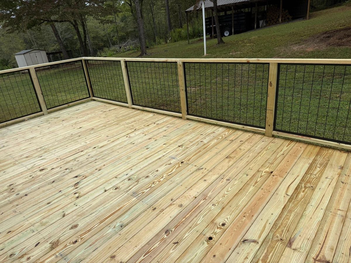 Deck & Patio Installation for Keith Construction in Covington, GA