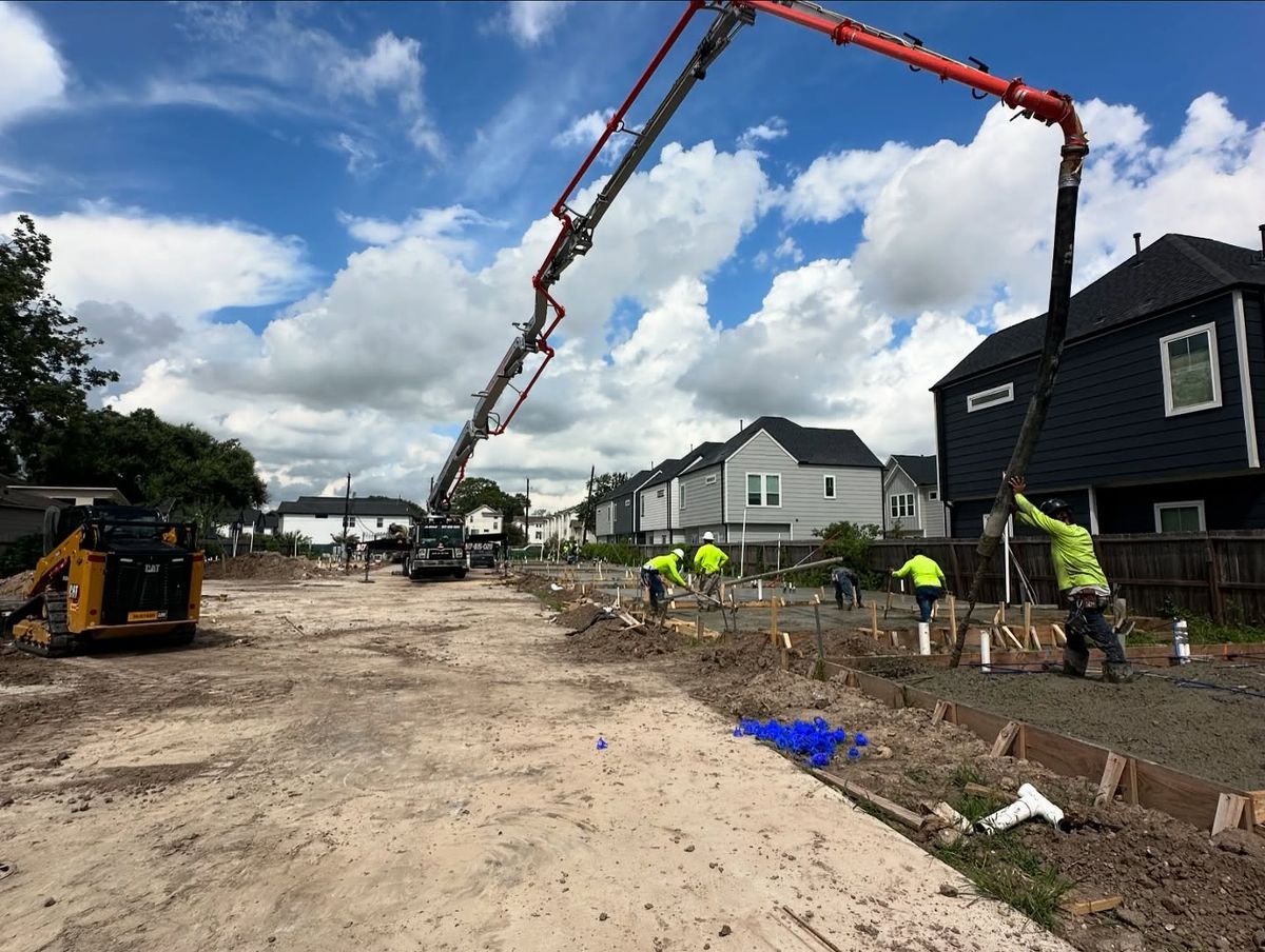 Sidewalk Installation for Lonestar Construction Contractors LLC in Houston, TX