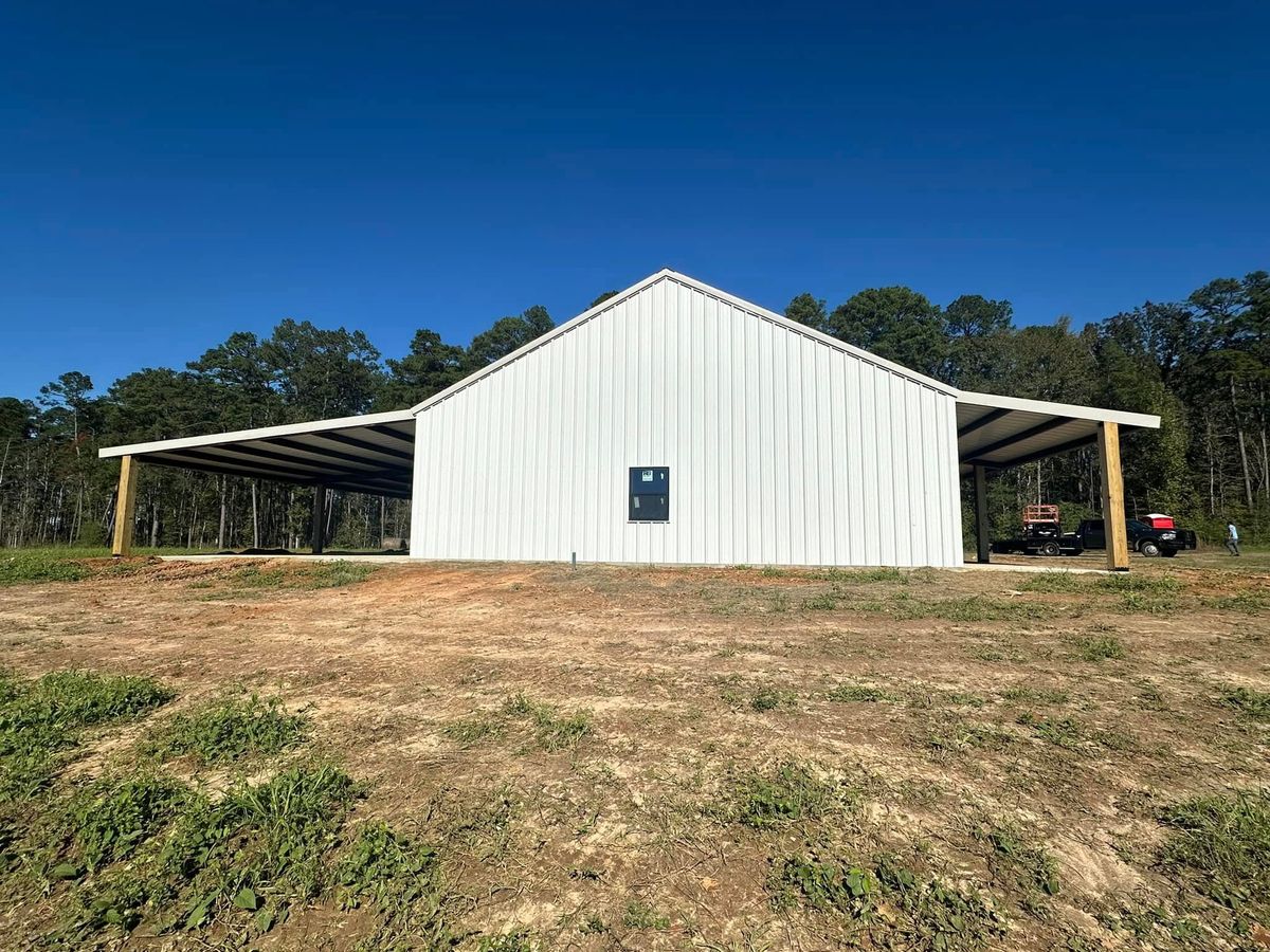 Barndominium Construction for H&M Construction Metal Buildings in Osyka, MS