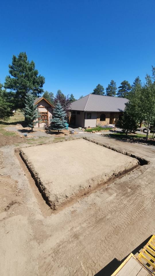 Site Preparation for Markham Septic & Excavation in Pagosa Springs, CO