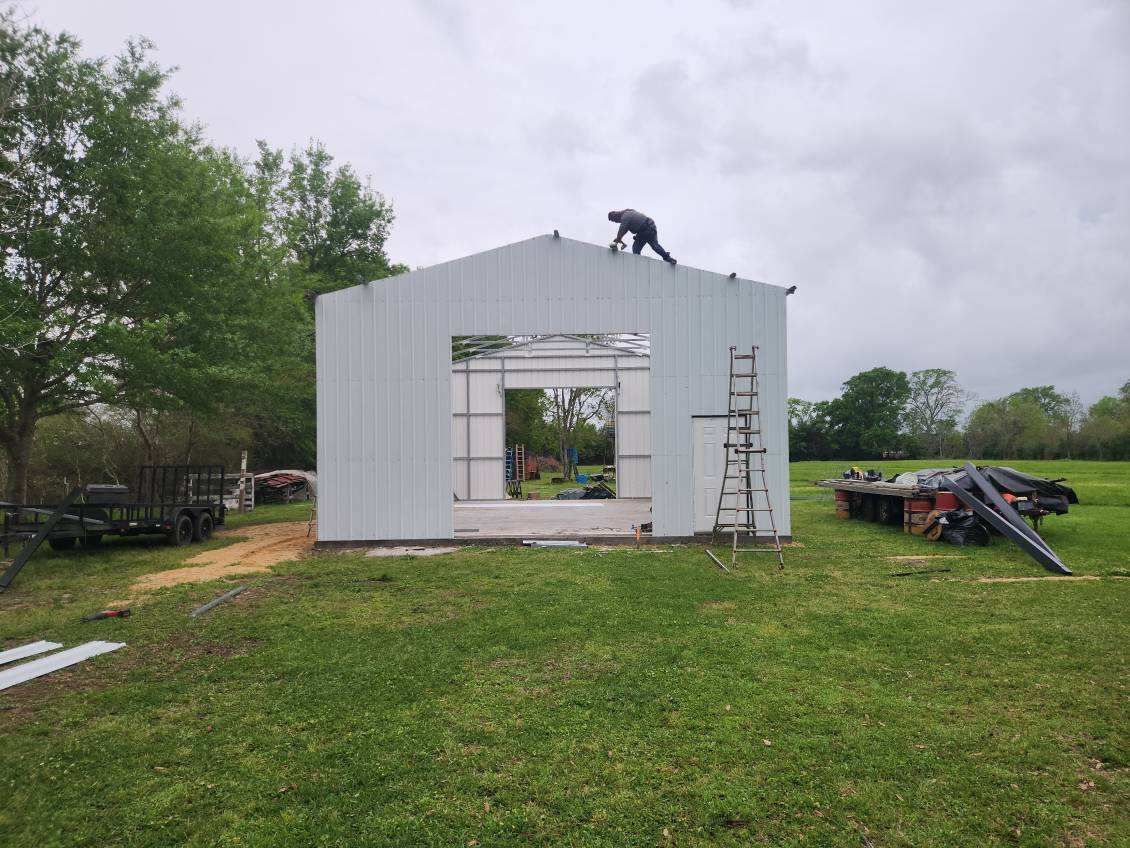 Barndominium Construction for On-Site Buildings in Vidor, TX