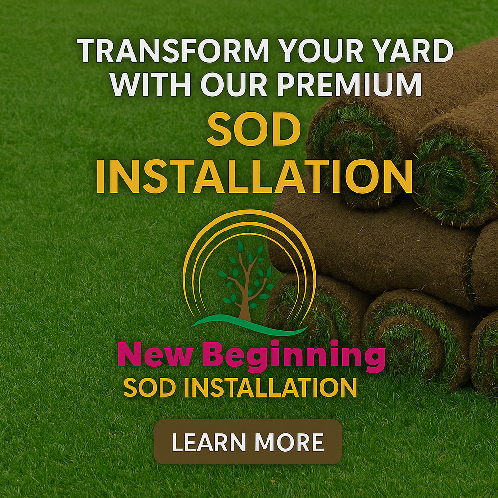 🌱 NB Sod Installation for New Beginning Landscape & Remodel LLC in Atlanta, GA