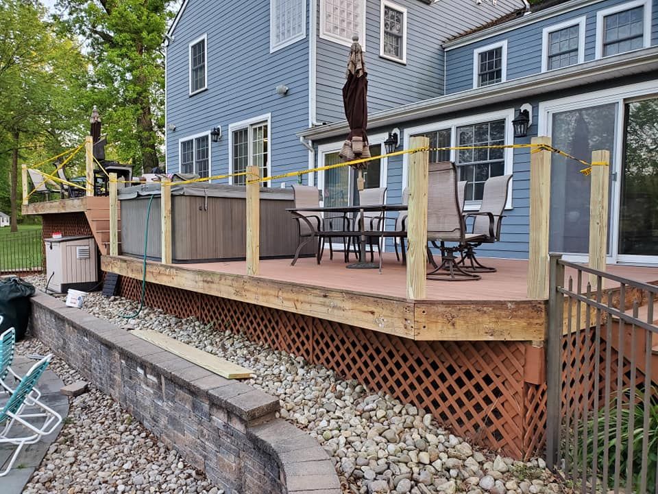 Deck & Patio Installation for Plum Line Contracting in Martinsville, NJ