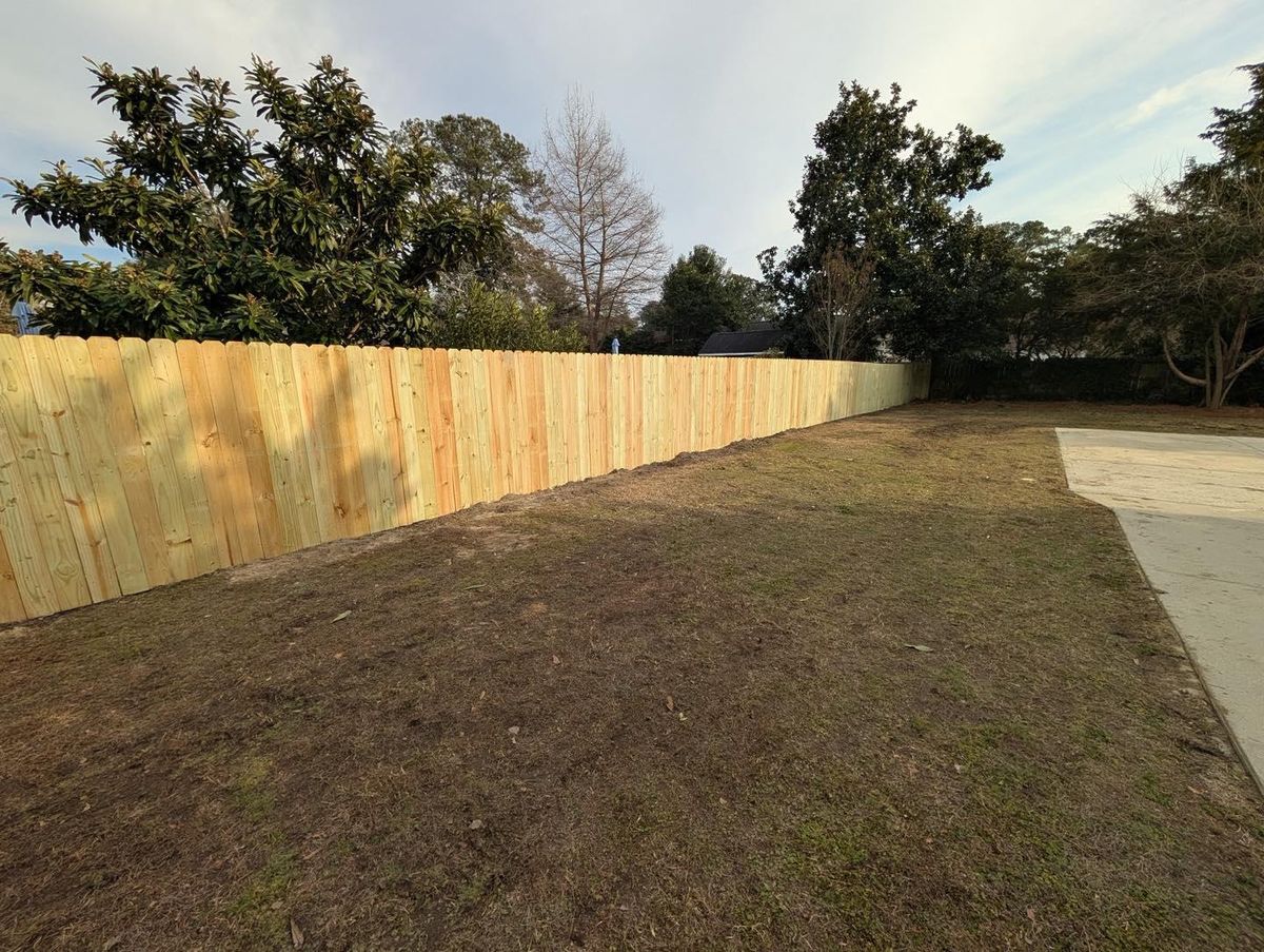 Wood Privacy for 4 In The Fire Fencing LLC in Darlington, SC