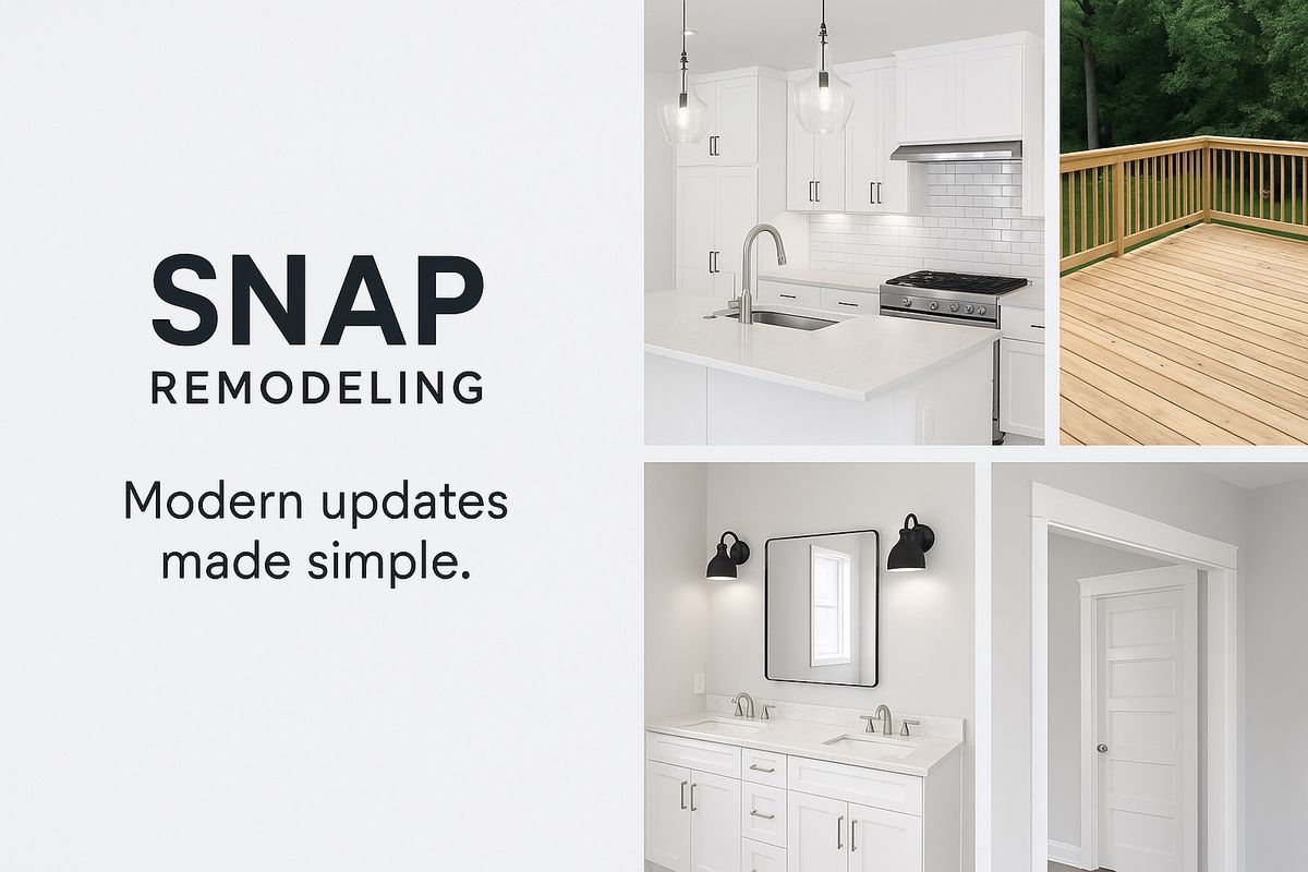 Kitchen Renovation for Snap Remodeling in Charleston, SC