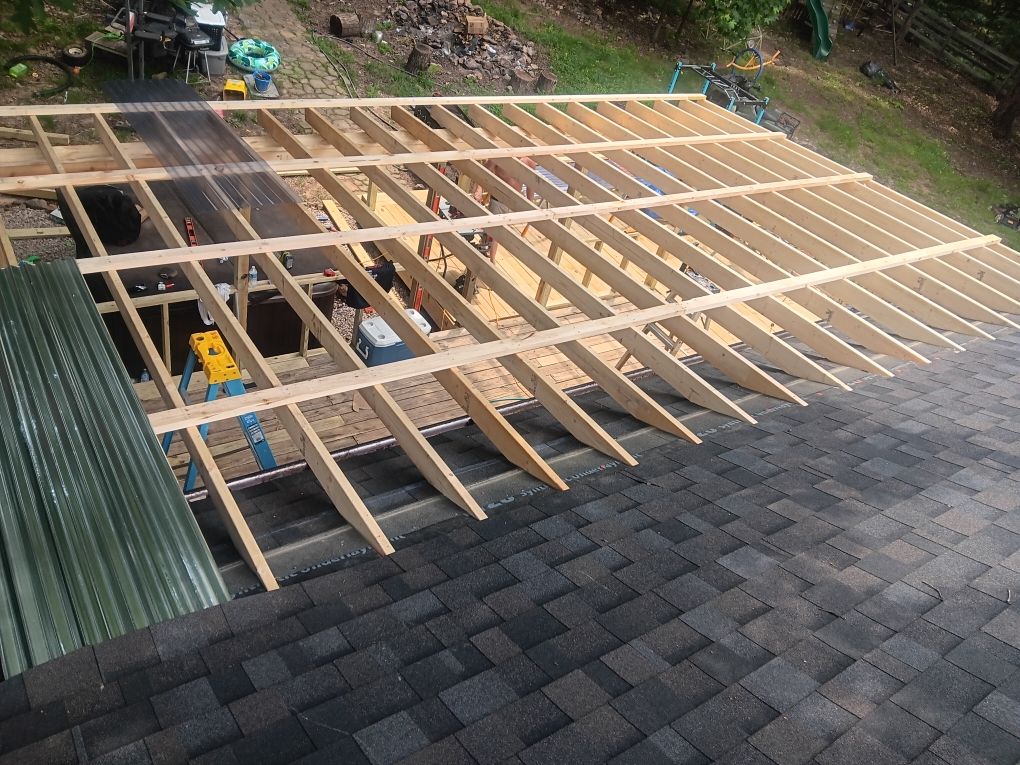 Framing for Iron Man Construction in Charlotte, NC