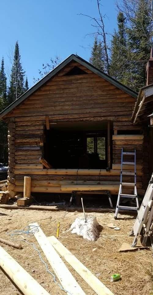 Log Restoration for 218 Painting & Log Restoration LLC in Britt, MN