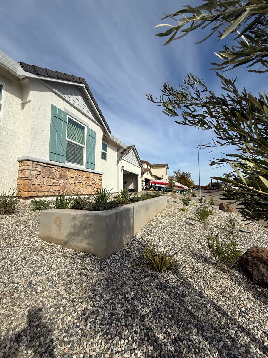 Concrete installation for Diamond Landscape & Hardscape in Diamond Springs, CA