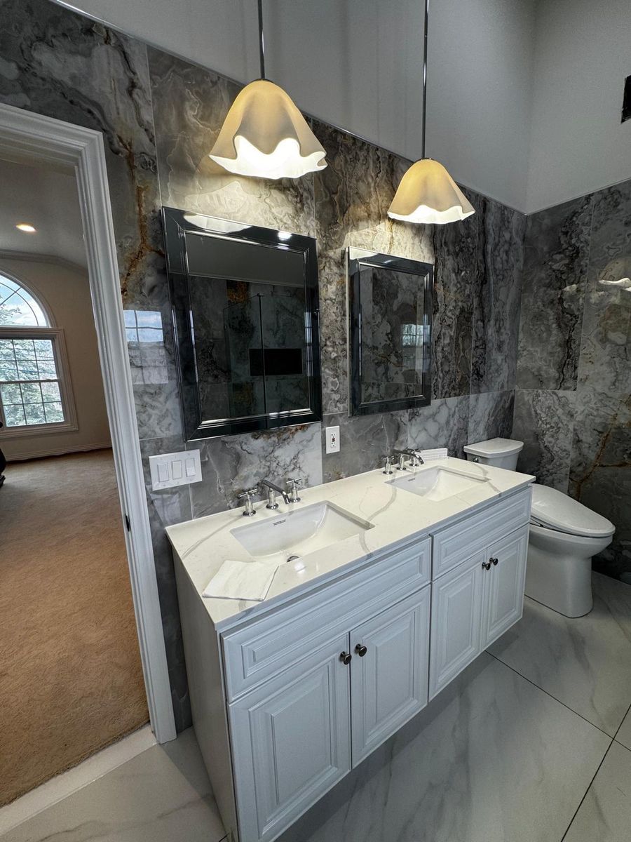 Tiling for Ramos Pro Painting & Construction in East Rockaway, 	New York