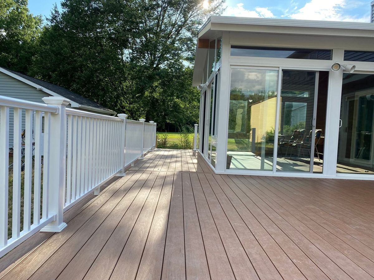 Deck & Patio Installation for Erie Builders & Construction in Sandusky, OH