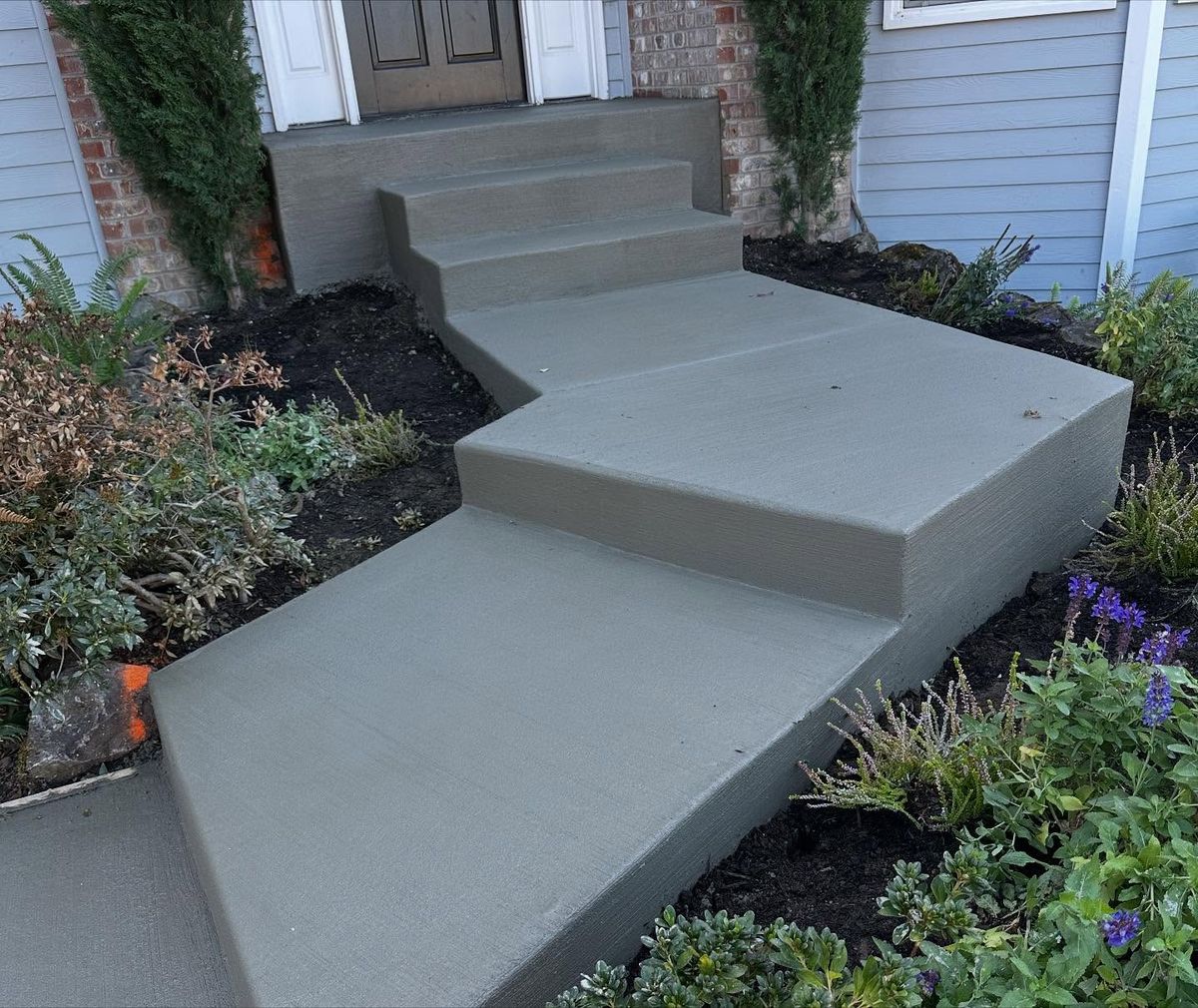 Concrete Flatwork for Olmedo Bros Concrete LLC in McMinnville, OR