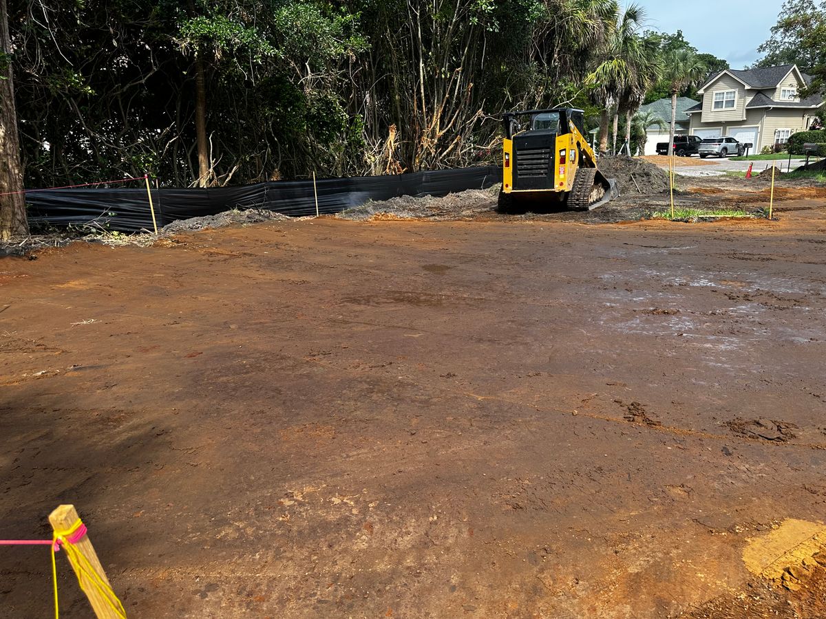 Site Grading for Iron Industries in Bluffton, SC