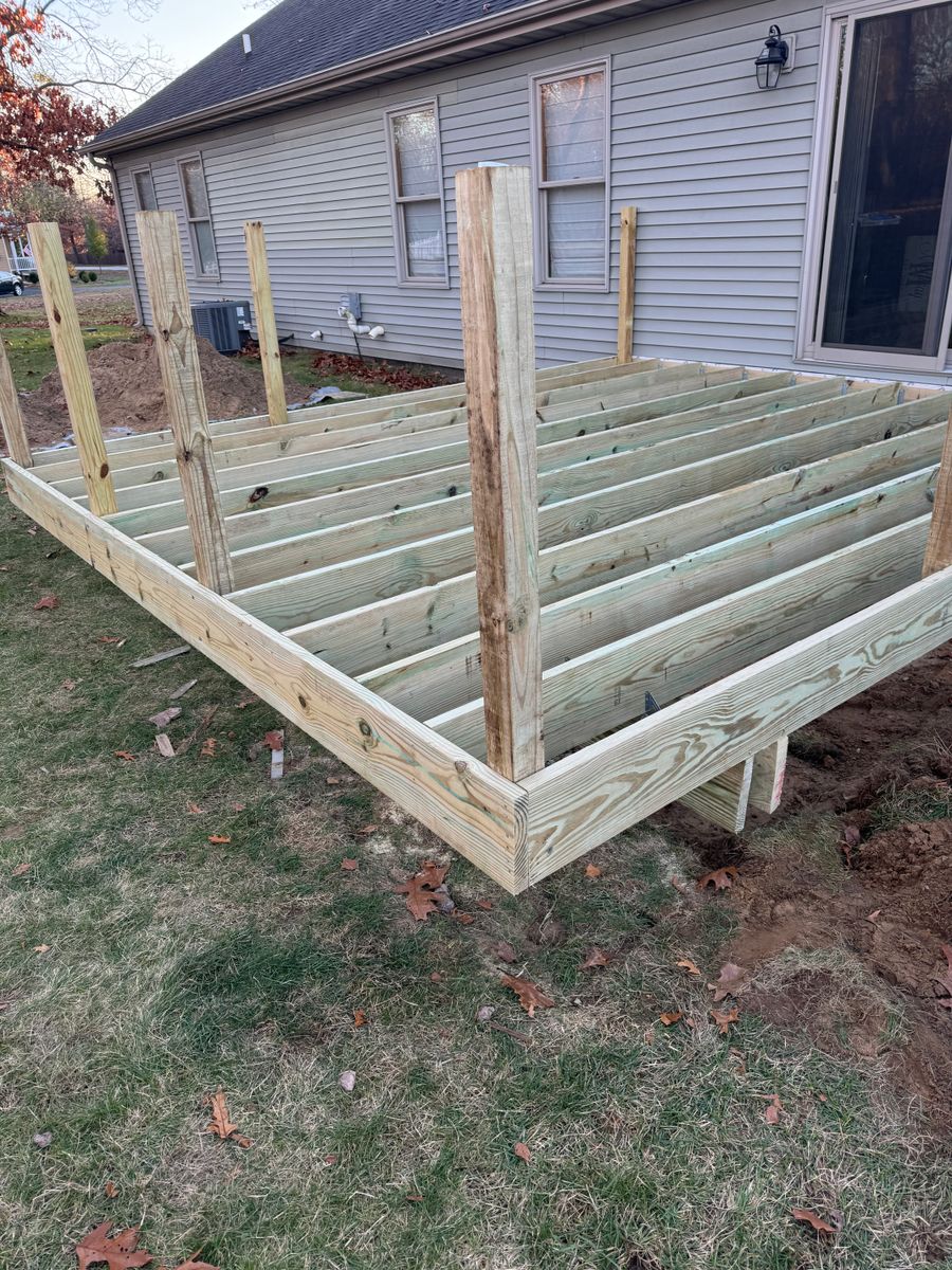 Framing & Foundation Work for Risner Construction in De Motte, IN