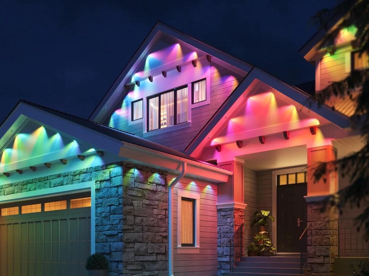 Permanent Outdoor Lighting for Risner Construction in De Motte, IN