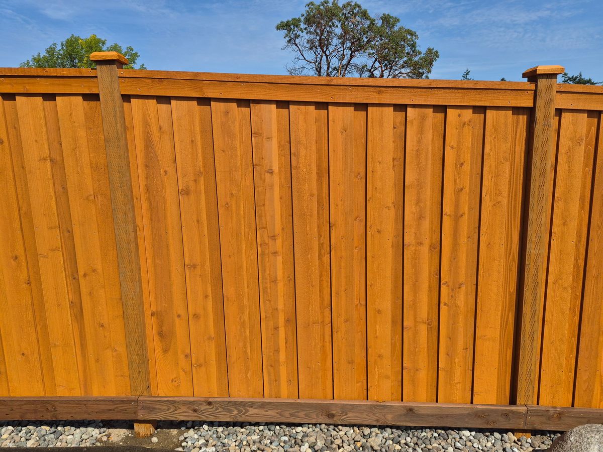 Fence Installation for McBride and Sons Fence in Camano, WA