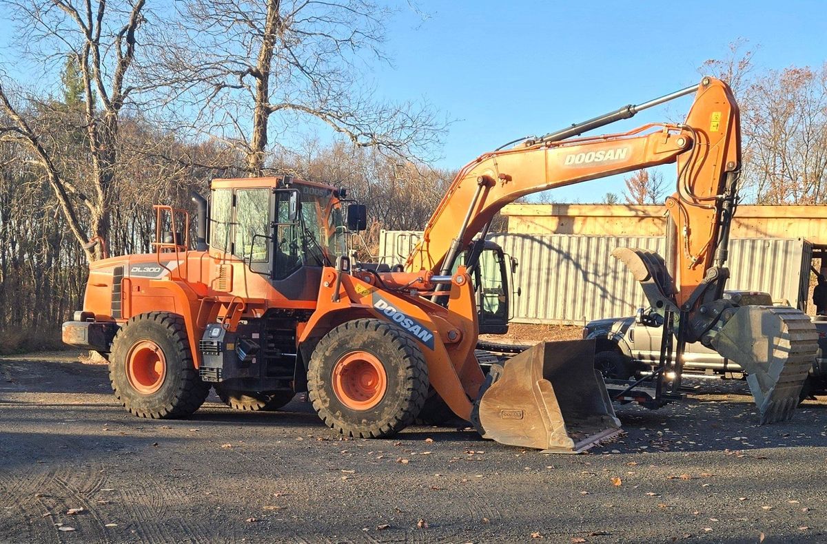 Foundation Digging for MJS Excavating in Hardwick, MA