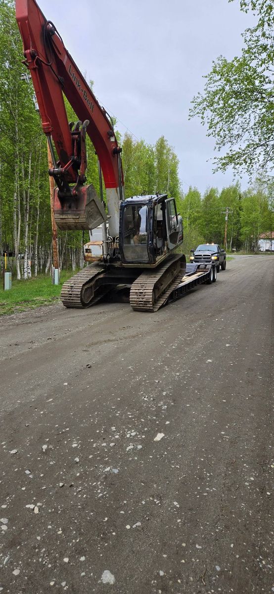 Skid Steer Work for R.L.Moore in Wasilla, AK