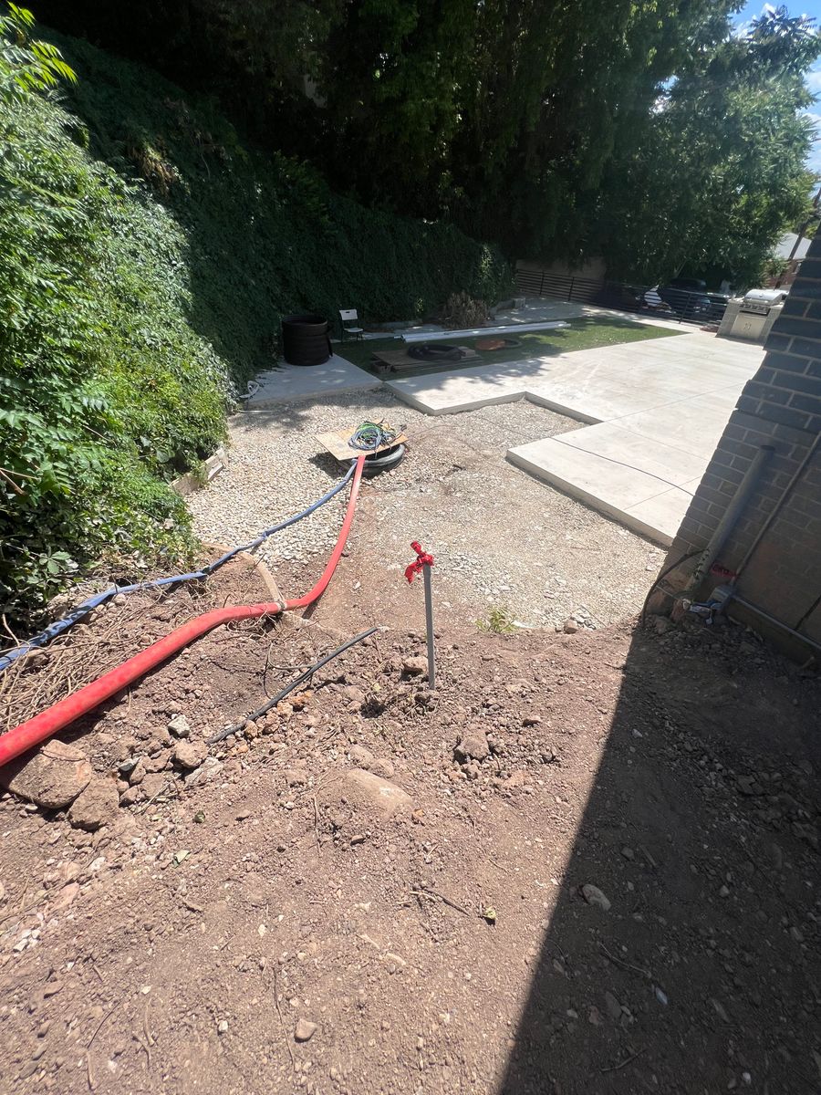 Site Preparation for Double C Plumbing & Excavation in Tremonton, UT