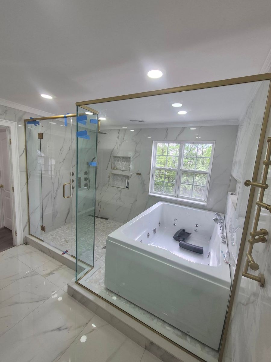 Bathroom Renovation for Omega Glass Philadelphia in Media, PA