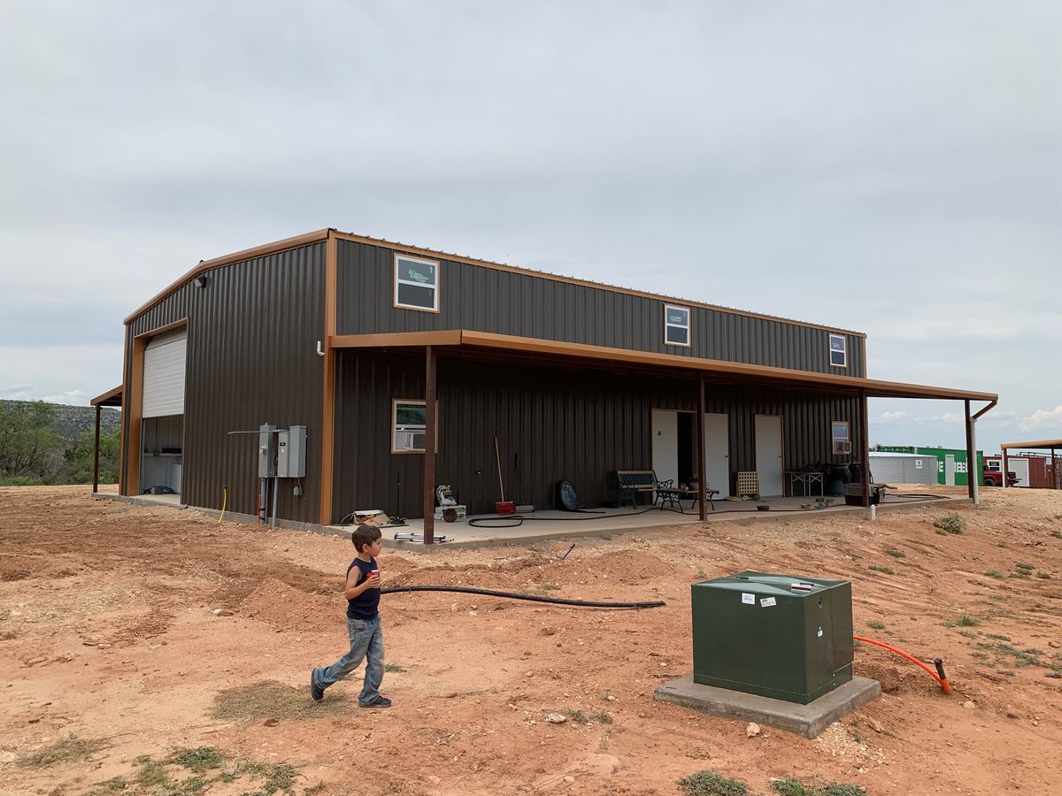 Metal Buildings for Bean Welding & Construction LLC in Ballinger, TX