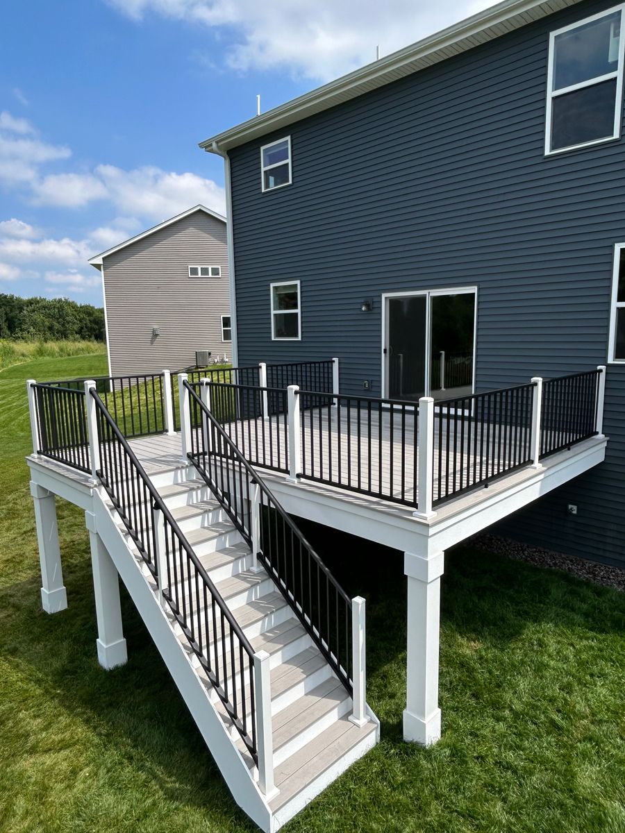Trex Composite Decking for Radke Deck Works & Remodeling in Elk River, MN