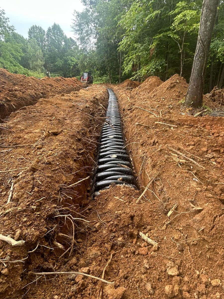 Trenching for Moose Excavating in Athens, TN