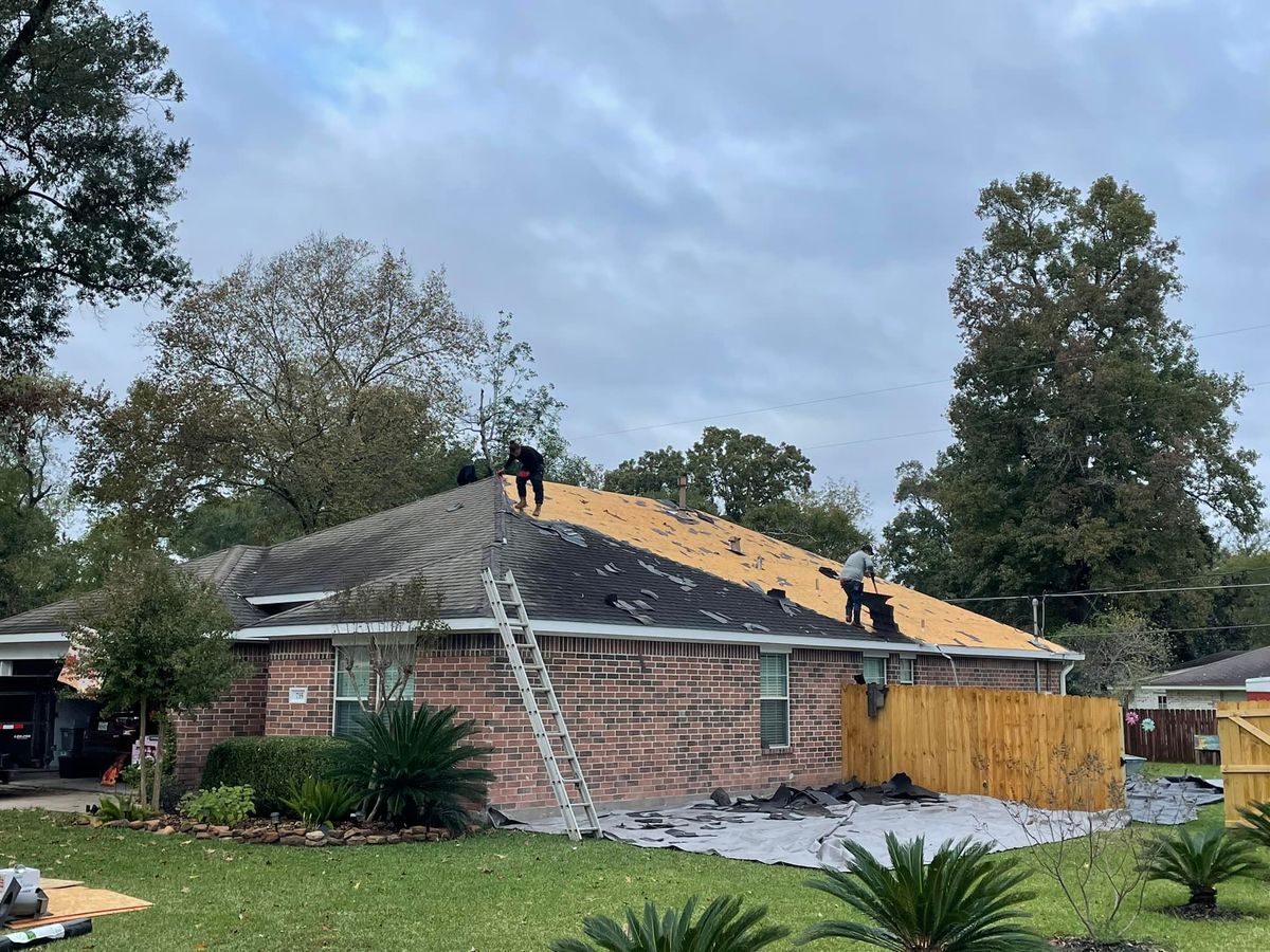 Roofing Replacement for A-Team Roofing & Construction in Huffman, TX