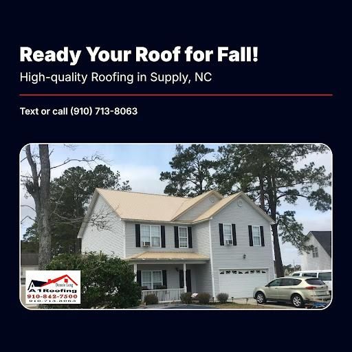 Roofing Replacement for A1 Roofing in Supply, NC