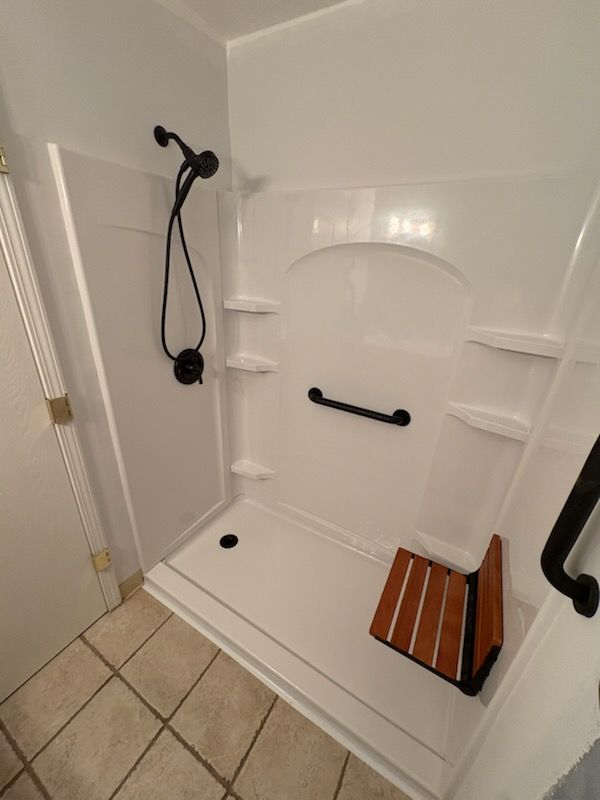 Bathroom Remodel for David W Taylor Construction in Barberton, OH