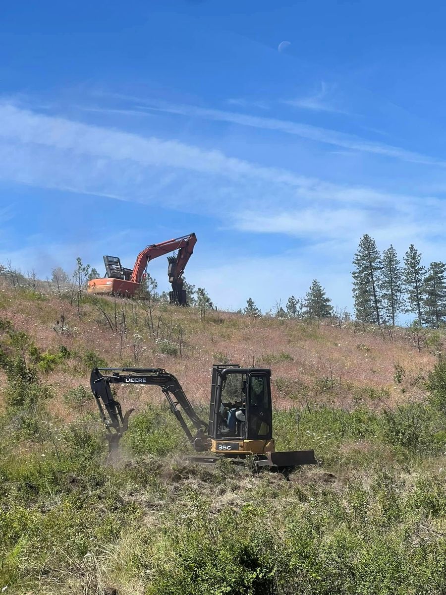 Land Clearing & Demolition for Seymour Excavating in Omak, WA