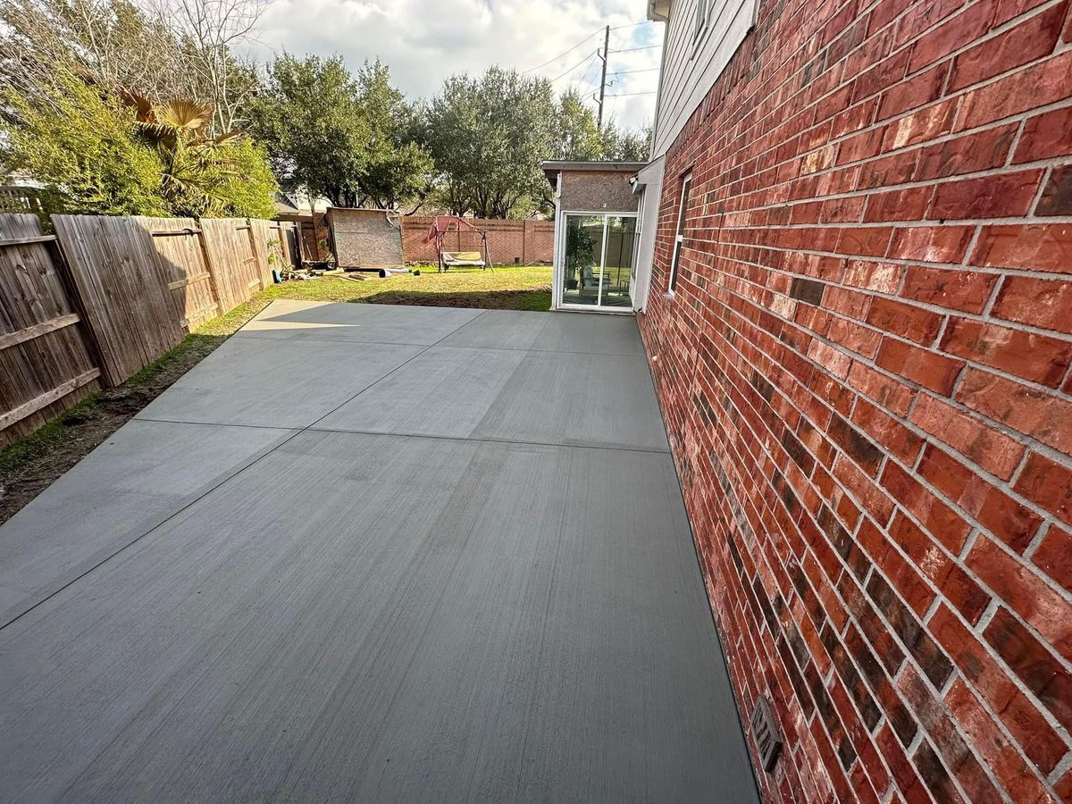 Concrete for NG Concrete Services in Houston, TX