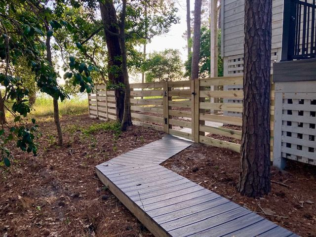 Wood Fencing for Sea Level Fence in Virginia Beach, VA