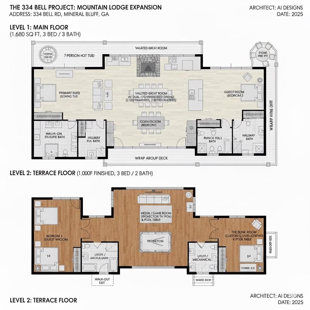 New Construction for Blue Expert Remodeling in Ellijay, GA