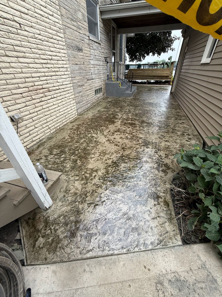 Concrete (Driveways, Sidewalks, Patios)  for Curb Concepts Plus in South Bend, IN