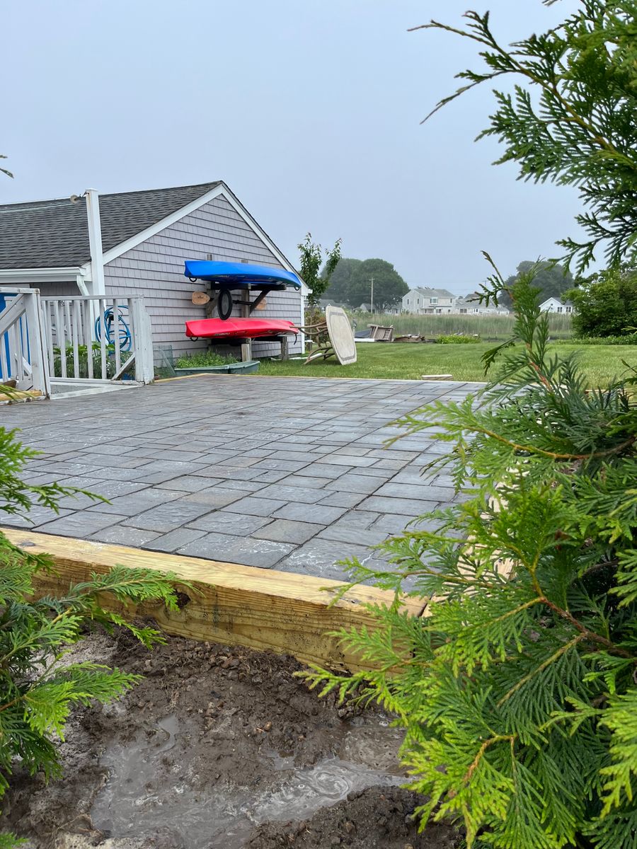 Patio Design & Construction for Evolution Landscaping and Construction  in Charlestown, RI
