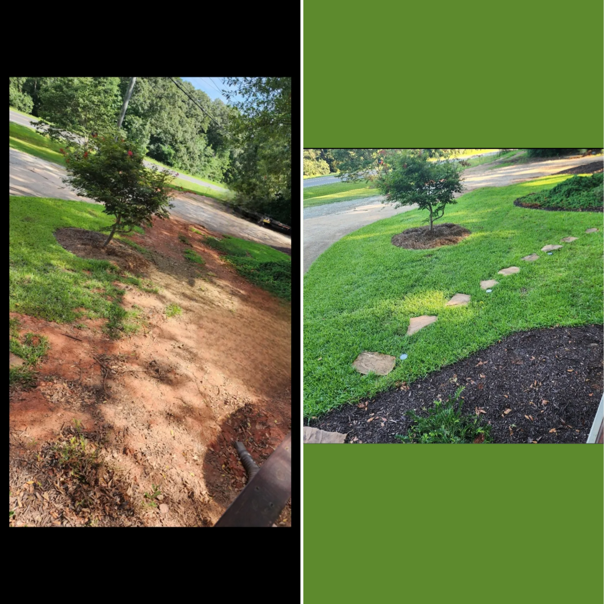 Sod & Irrigation Installation for D&D Unlimited Landscaping in Hartwell, GA