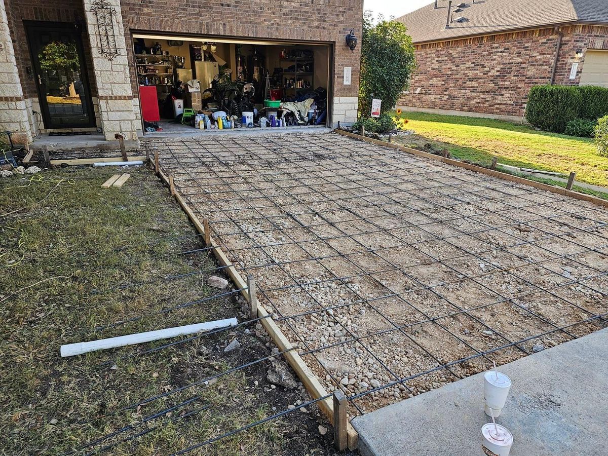 Concrete Services for Guzman's Landscaping Services in Austin, TX